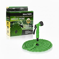 Manguera Multiusos Expandible Retráctil con Accesorios hasta 30 Metros 7 en 1